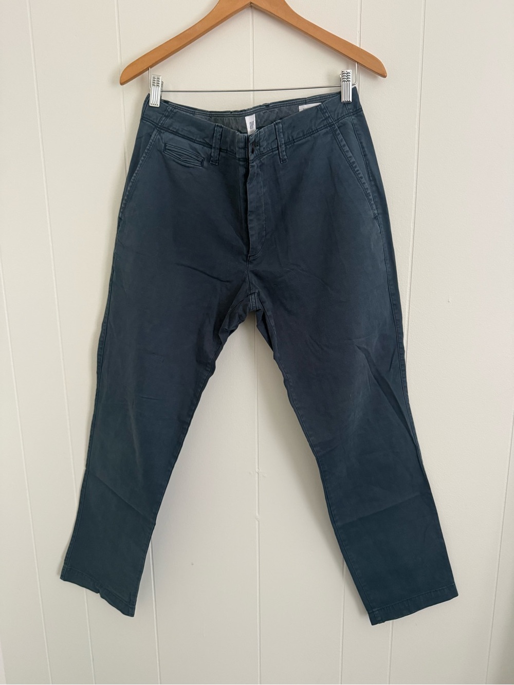 GAP Men's Dark Blue Chino Pants